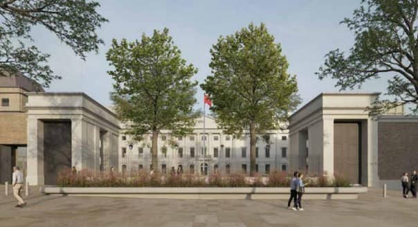 Tower Hamlets Council has rejected the plans for the Chinese Embassy twice