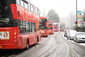 More snow is on its way to the capital as the south of the city is forecast to have a sprinkling this afternoon (January 8).