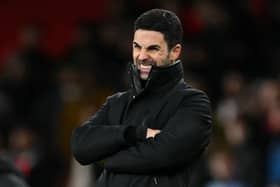 Arsenal manager Mikel Arteta reacts as his side are beaten by Newcastle United.