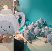 The Harrods exclusive afternoon tea range including Seb Teacup, Vicky Teapot and Cheryl Cherry Cake have already been marked up by resellers online.
