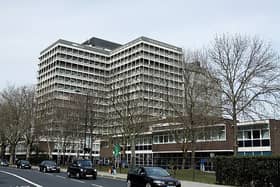 A general view of Charing Cross Hospital 