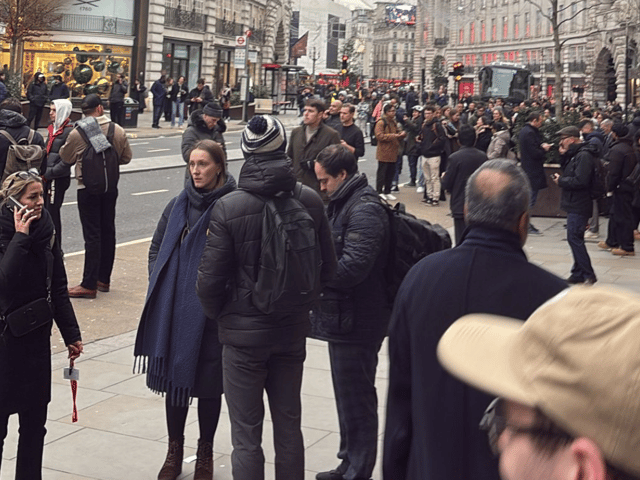 Oxford Circus and Regent Street are closed 