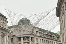 Police on the scene in Regent Street 
