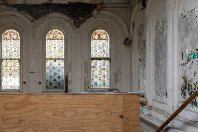 Walworth Town Hall suffered extensive damage during a fire in 2013