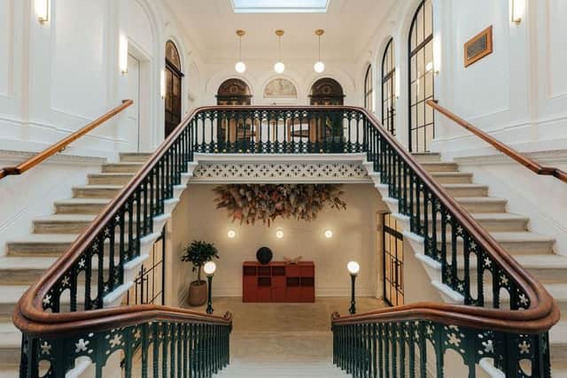 The refurbished Walworth Town Hall with new grand staircase