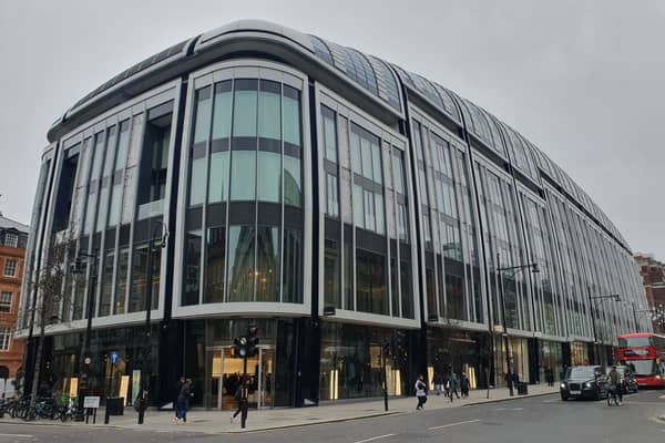 Park House is at the western end of Oxford Street, opposite Marks and Spencer and by Selfridges