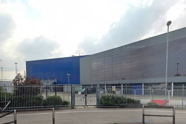Drumsheds is a 15,000-capacity venue which opened inside a former Ikea store in Edmonton last year