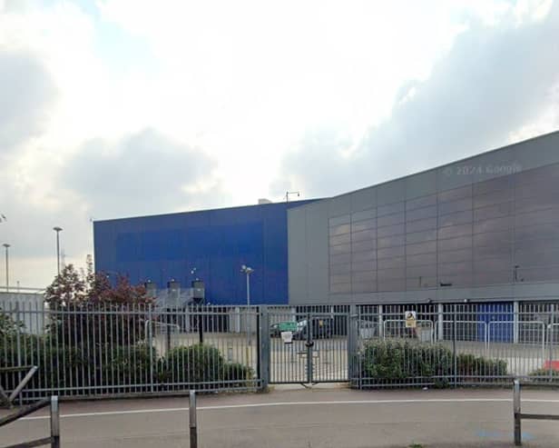 Drumsheds is a 15,000-capacity venue which opened inside a former Ikea store in Edmonton last year