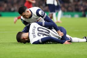 Bentancur suffered a head injury against Liverpool.