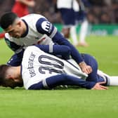 Bentancur suffered a head injury against Liverpool.