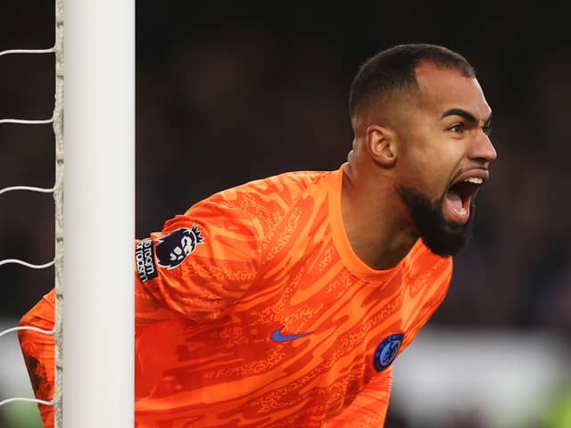 Chelsea goalkeeper Robert Sanchez.
