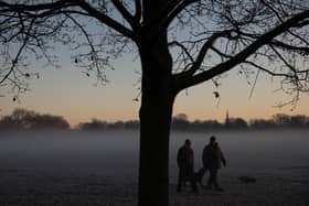 Londoners can expect some bitterly cold temperatures in the capital this weekend