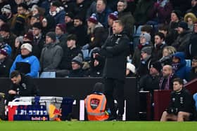Fullkrug limped off against Aston Villa.