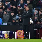 Fullkrug limped off against Aston Villa.