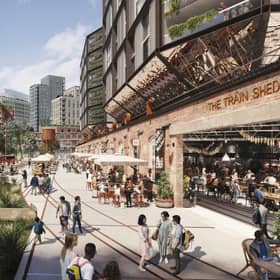 CGI of proposed Earl's Court development