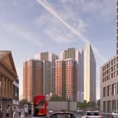 Planned student flats and affordable homes development by Elephant and Castle in South London