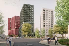 The proposals from developer Watkin Jones Group would see the former Booker Cash & Carry on Battersea Park Road bulldozed for three tower blocks