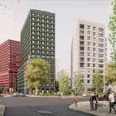 The proposals from developer Watkin Jones Group would see the former Booker Cash & Carry on Battersea Park Road bulldozed for three tower blocks