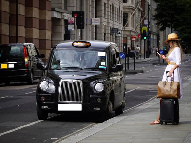 Residents have complained that taxi drivers were ‘constantly dumping rubbish and leaving bottles of urination’