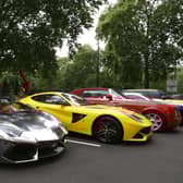 Luxury cars spotted in London
