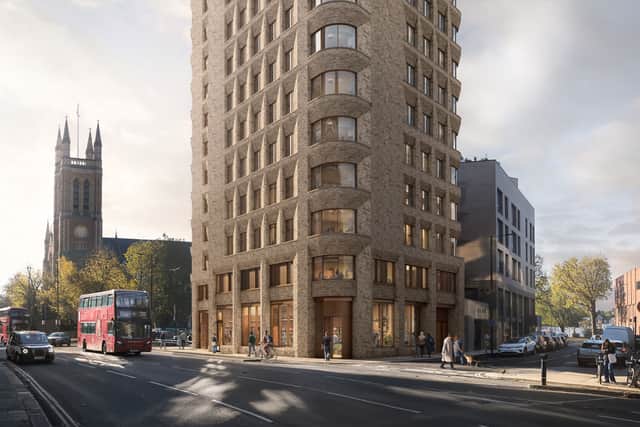 The proposal, submitted on behalf of the pensions and investments company Royal London, would see 179 rooms incorporated into the building