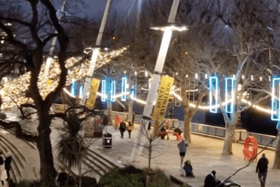 London’s south bank has once again been lit up with an array of light art works for locals and visitors to explore.