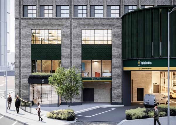 The proposal included a new canal side path along the Grand Union Canal and a revamped space for Travis Perkins at the ground and lower level at 149 Harrow Road.