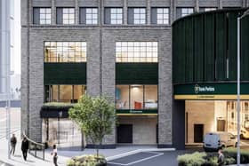 The proposal includes a new canal side path along the Grand Union Canal and a revamped space for Travis Perkins at the ground and lower level at 149 Harrow Road. 