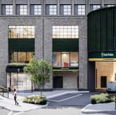 The proposal includes a new canal side path along the Grand Union Canal and a revamped space for Travis Perkins at the ground and lower level at 149 Harrow Road. 