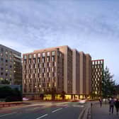 A total of 434 student bedrooms would be built on former industrial land in Wandsworth Town under the plans