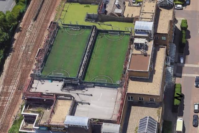 A planning officer said the pitches weren’t accessible by stairs and weren’t being used commercially