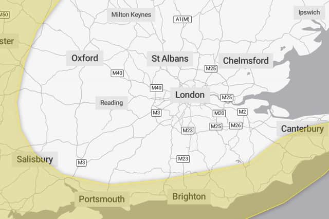 Will Storm Eowyn hit London?