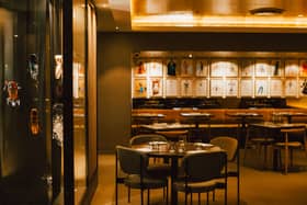 Inside the romantic rooftop restaurant inside the Royal Opera House 