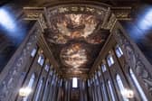 A giant sun will go on display at Greenwich’s Old Royal Naval College this week