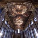 A giant sun will go on display at Greenwich’s Old Royal Naval College this week