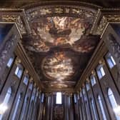 A giant sun will go on display at Greenwich’s Old Royal Naval College this week