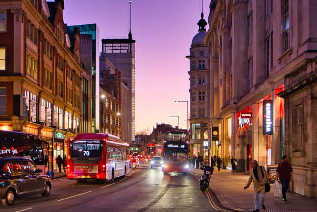 In the past week, stickers have been spotted at several locations around Kensington High Street