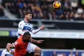 Sam Field in action against Sheffield Wednesday.