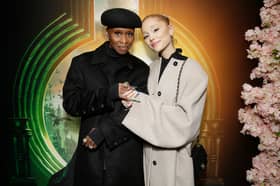 Ariana Grande and Cynthia Erivo visited the National Youth Theatre in London