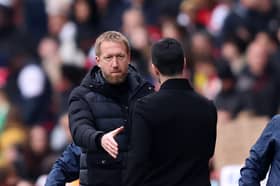 Graham Potter and Mikel Arteta are looking to complete some transfer business before the window shuts 