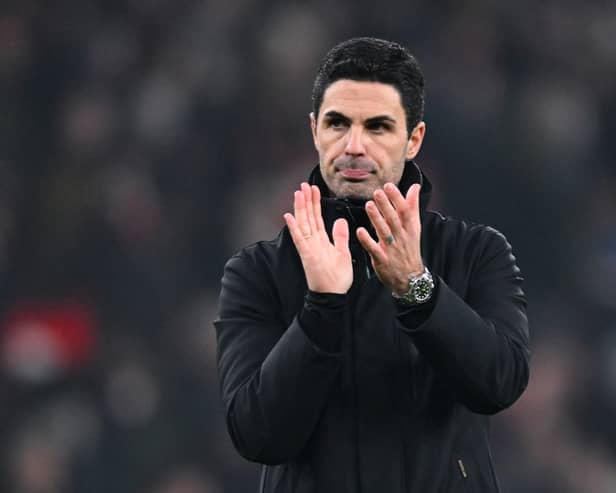 Arsenal manager Mikel Arteta 