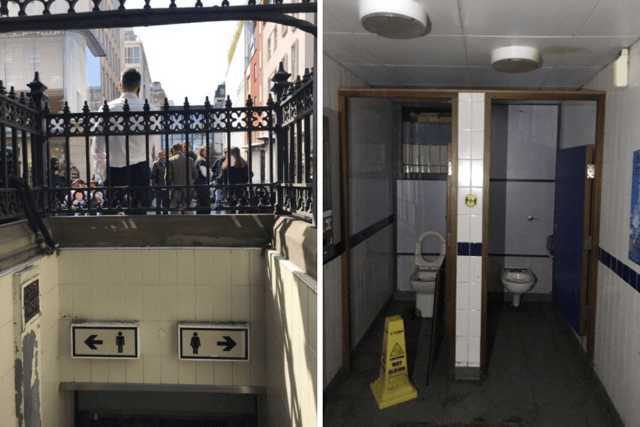 A report said the toilets in Barrett Street required ‘significant investment’ to make watertight