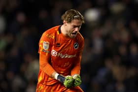 Millwall shot-stopper Lukas Jensen is a doubt.