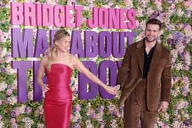Renee Zellweger and Leo Woodall at the Bridget Jones: Mad About the Boy premiere in Leicester Square
