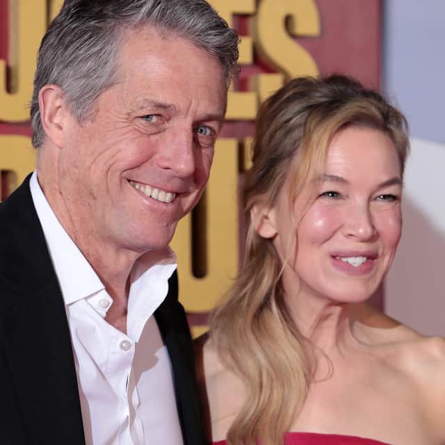 Hugh Grant and Renee Zellweger attend London premiere of Bridget Jones