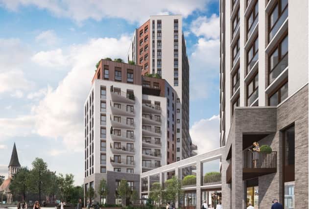 Plans for the site of St Nicholas House in Sutton town centre