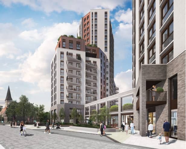 Plans for the site of St Nicholas House in Sutton town centre