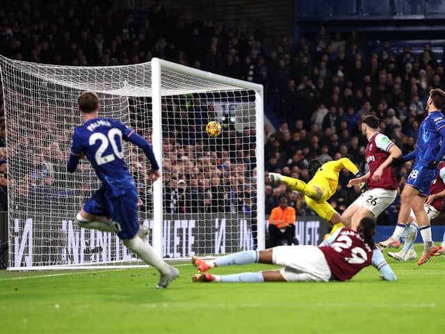 An unlucky night for West Ham.