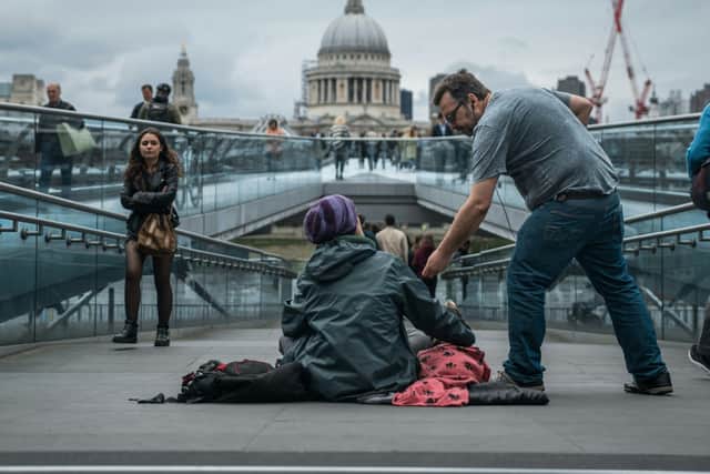 The number of people recorded sleeping rough in London has hit yet a new record high