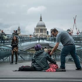 The number of people recorded sleeping rough in London has hit yet a new record high